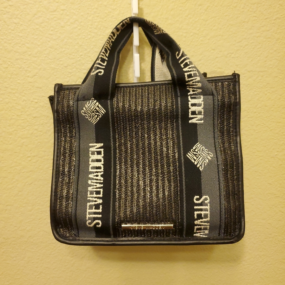 Steve Madden Denim Canvas Bwebber Bag